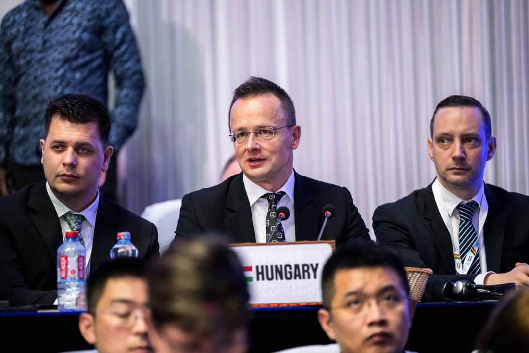 2023.12. Minister Péter Szijjártó visit