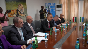 2023.04 Külügyminiszterünk Sierra Leonéban